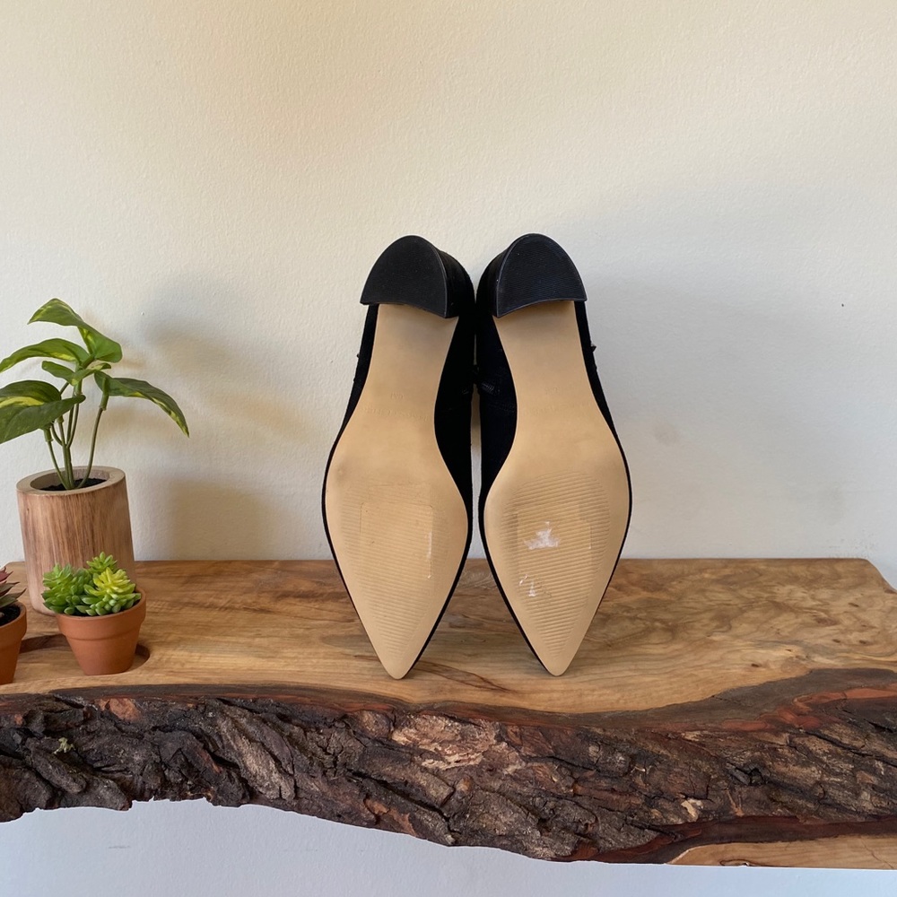 Marc Fisher Black Studded Booties - Picture 4 of 5